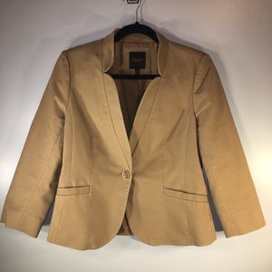 The Limited Collection Tan Cotton Blazer Size M